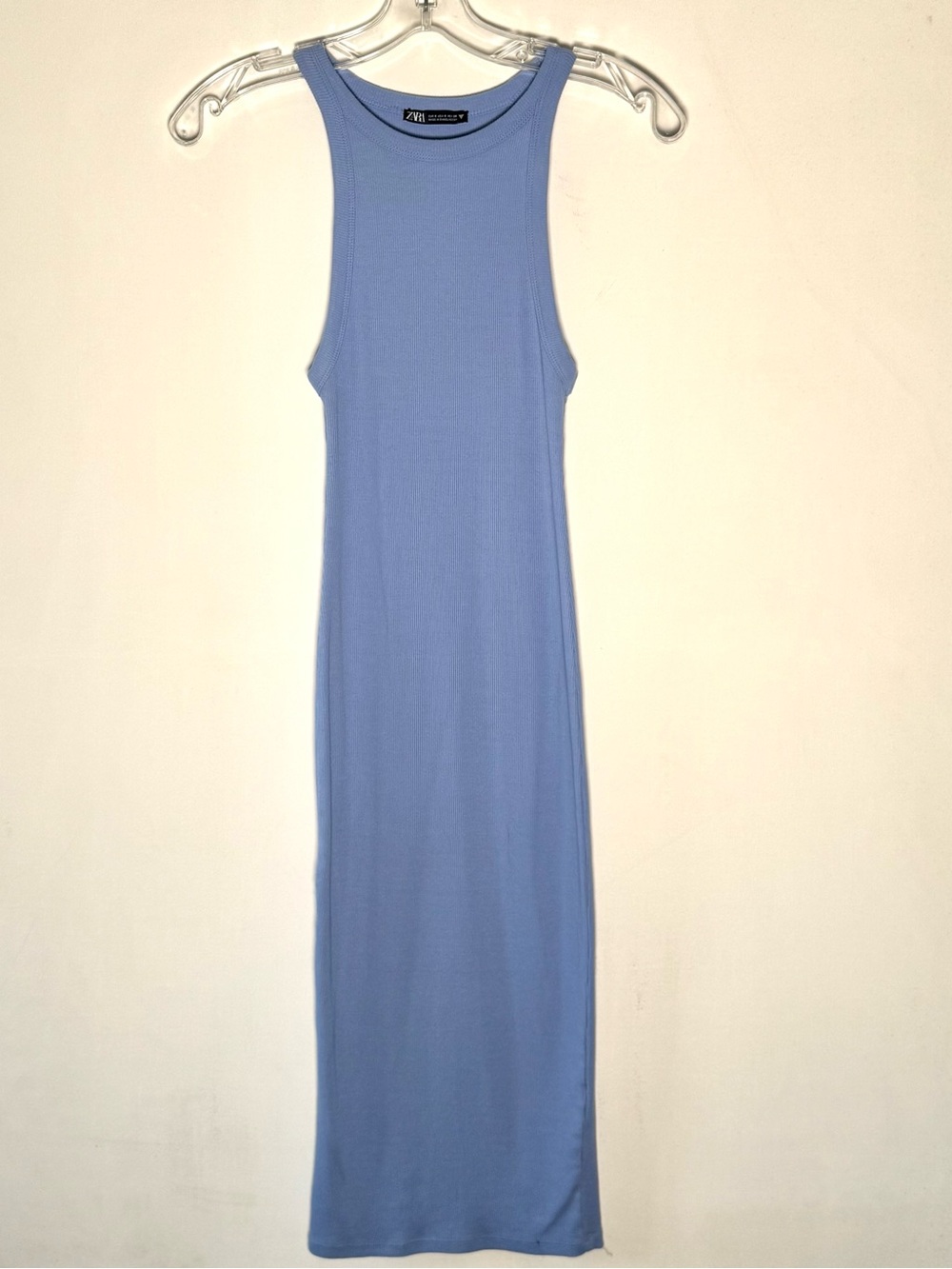 Zara Ribbed Tank Maxi Dress